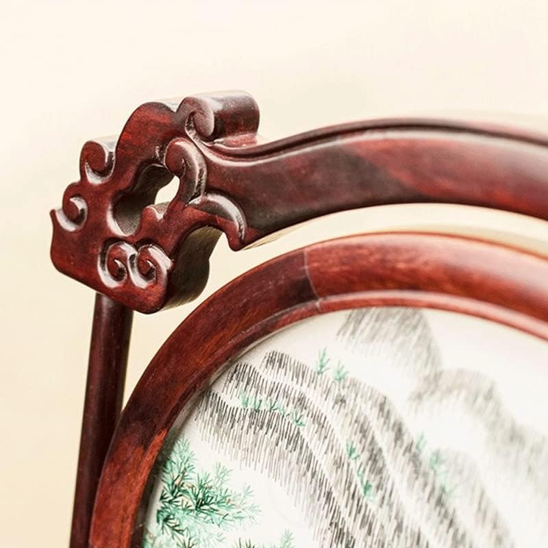 TJLSS El Sanatları Vintage Yeni Çin Masaüstü Ofis Dekorasyon Çin Rüzgar Hediyeler Nakış Süsler Çift Taraflı Nakış