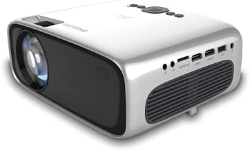 Philips NeoPix Prime One, Wi-Fi Ekran Yansıtmalı Gerçek HD Projektör, Multimedya Oynatıcı, Bluetooth Hoparlör Bağlantısı,