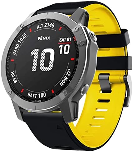 Wscebck Spor Silikon akıllı saat bilezik kayışı Garmin Fenix 6X7 7X 3HR 935 945 Yaklaşım S60 S62 Hızlı kolaylık Kordonlu