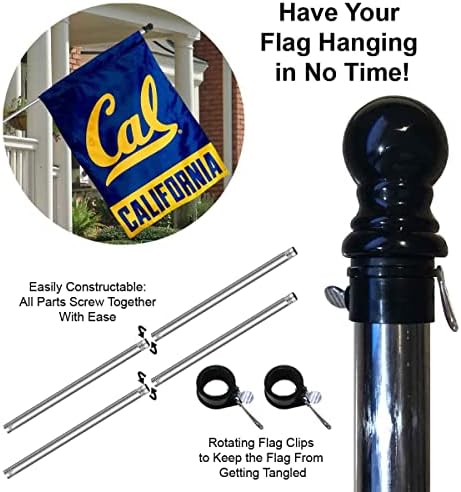 Cal Berkeley, Bayrak Direği Seti ile Çift Taraflı Afiş Taşıyor