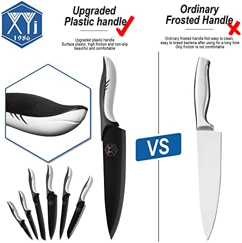 XYJ Authentic Since1986, Usta Şefler için Profesyonel Bıçak Setleri, Çantalı Mutfak Bıçağı Seti, Kapak, Makas, Mutfak