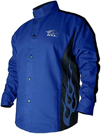 Revco mens Racing revco bsx fr kaynak ceketi, Mavi, Büyük ABD