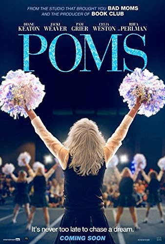 POMS-27 x 40 D / S Orijinal Film Afişi Bir Sayfa 2019 Diane Keaton Pam Grier