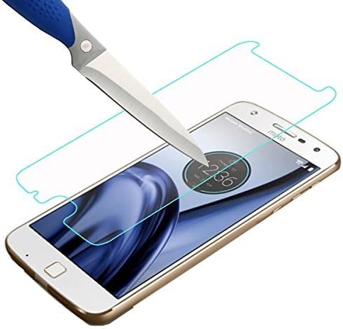 Mr. Shield [3'LÜ PAKET] Motorola MOTO Z2 Play için Tasarlandı [Temperli Cam] Ekran Koruyucu [9H Sertliğe Sahip Japonya