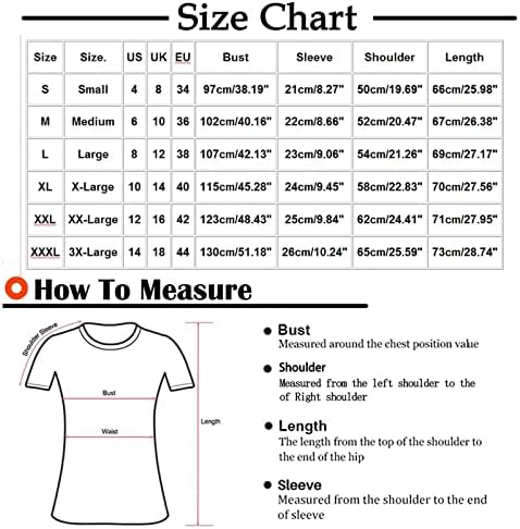 Bayanlar 2023 Kısa Kollu Ekip Boyun Düğme Aşağı Yukarı Meyve Grafik Brunch Bluz Tee Pamuklu T Shirt Genç Kızlar için