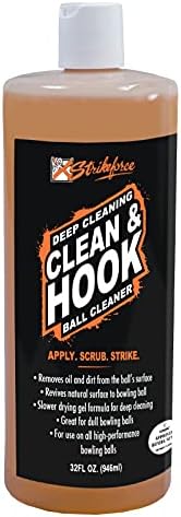 KR Strikeforce Clean & Hook Bowling Topu Temizleyici - 32 Ons Şişe,Turuncu