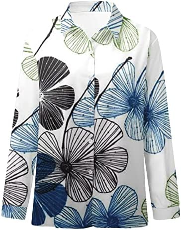 Bayanlar Hawaii Gömlek İş Rahat Degrade Renk Uzun Kollu Elbise Gömlek Bahar İnce Boho Gömlek