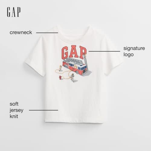 GAP Erkek Bebek Kısa Kollu Logolu Tişört