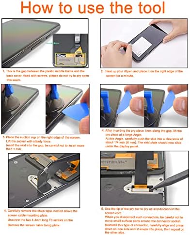 Ekran Değiştirme için 1 + OnePlus 6T A6010 A6013 6.41 inç Montaj lcd ekran dokunmatik ekran digitizer Araçları ile