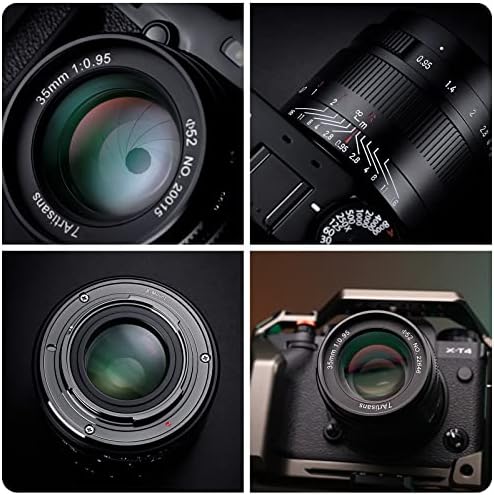 7 zanaatkarlar 35mm f0.95 Büyük Diyafram APS-C Aynasız Kameralar Lens Kompakt Sony A7 A7II A7III(A7M3) A7R A7RIII