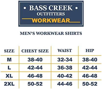 Bass Creek Outfitters Erkek ANSI / ISEA Sınıf 3 Yüksek Görünürlüklü Gömlek - 2'li Paket İnşaat Güvenlik Gömleği: Yansıtıcı