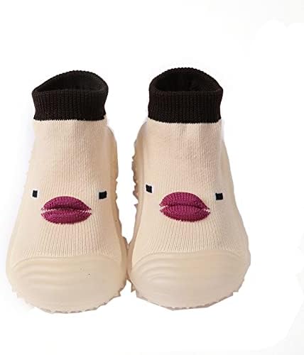 Çocuklar Bebek Erkek Kız Karikatür Baskı Sıcak ayakkabı Bebek Kaplı Kış Kapalı Ayakkabı Hafif Örgü Ayakkabı