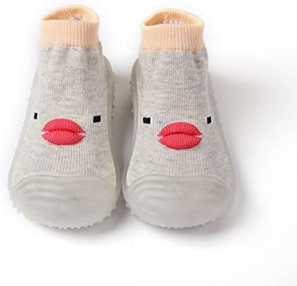 Çocuklar Bebek Erkek Kız Karikatür Baskı Sıcak ayakkabı Bebek Kaplı Kış Kapalı Ayakkabı Hafif Örgü Ayakkabı