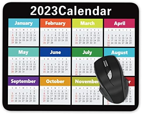 2023 Yıl Takvimi Mouse pad Oyun Mouse pad Mousepad Kaymaz Kauçuk Destek