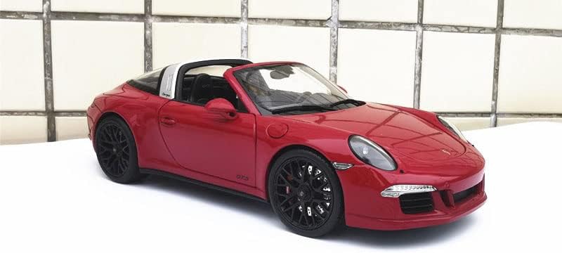 Porsche için Schuco için Targa kırmızı 1/18 DİECAST Kamyon Önceden Yapılmış Model