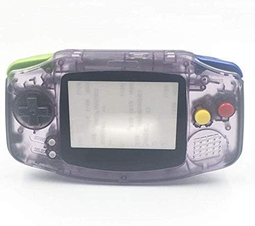 Yedek Tam Konut Shell Kılıf Kapak Düğmesi Seti Nintendo Gameboy Advance GBA Denetleyici (Renkli Düğme)