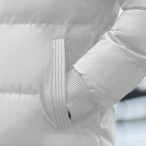 Erkek Kış Rahat Fermuarlı Cebi Aşağı Ceket Artı Aşağı Kalınlaşmış Ceket Ceket Tops KHJ447