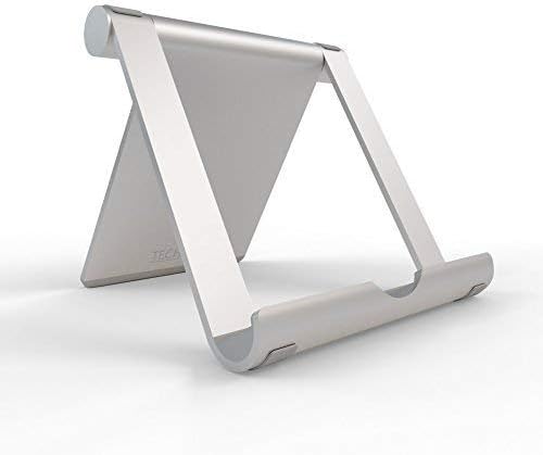 TechMatte Çok Açılı iPad Pro Standı-Alüminyum Masaüstü Tablet Tutucu (Gümüş)
