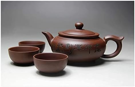 Modern Çaydanlıklar su ısıtıcısı 400Ml Mor Kum Çaydanlık 3 Çay Fincanı Çaydanlıklar