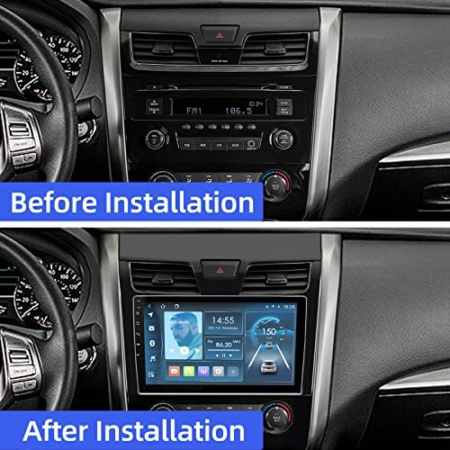 10.1 inç Android 10 Çift Din Araba Stereo Nissan Altima 2013-2015 için IPS Dokunmatik Ekran Araba Radyo ile Carplay