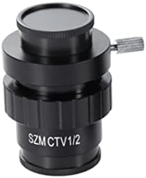 Mikroskop Aksesuarları Kiti Yetişkinler için 1/2 1/3 1X Adaptörü C-Mount lens adaptörü Trinoküler Mikroskop Video