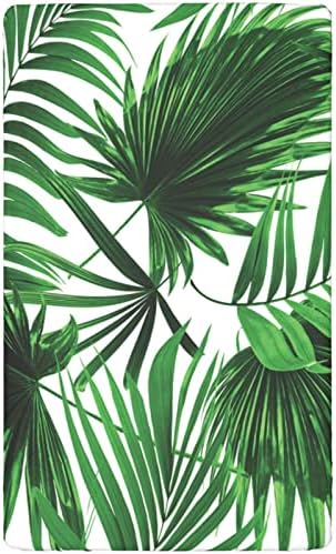 Palmiye Yaprağı Temalı Gömme Beşik Levha, Standart Beşik Yatak Gömme Levha Yumuşak Yürümeye Başlayan Yatak Çarşafı