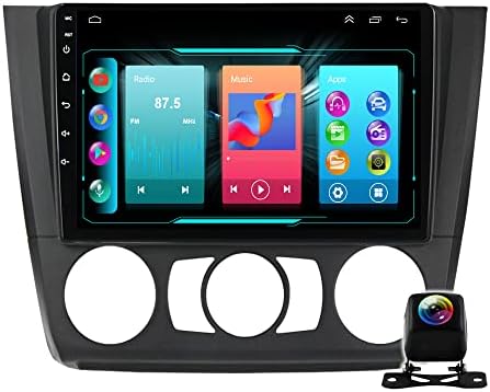 9 Android 12 Araba Stereo Carplay Kafa Ünitesi GPS Radyo BMW 1 Serisi için E88 2007-2014 Android Otomatik Bluetooth