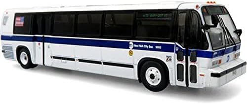 Ikonik Kopyaları 1999 TMC RTS Transit Otobüs MTA New York şehir otobüsü Sürüm 2 Rota: Bx12 Inwood Bway - 207 Sokak