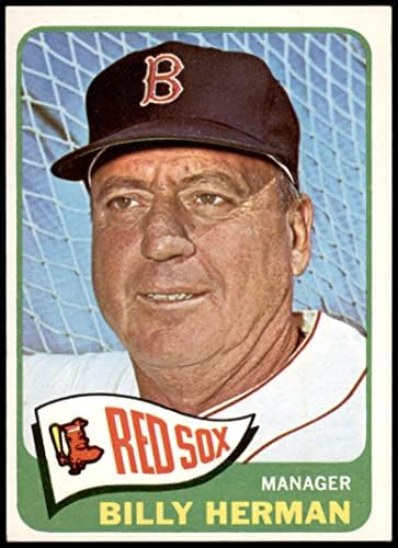 1965 Topps 251 Billy Herman Boston Red Sox (Beyzbol Kartı) ESKİ Red Sox
