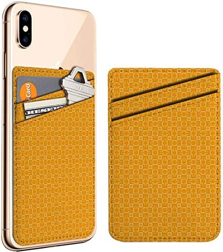 (Geometrik) Cep Telefonu Sopa KIMLIK Kredi Kartı Deri Tutucu Cüzdan Cep Kılıfı Kol, iPhone ile Uyumlu, Samsung Galaxy