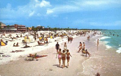 Clearwater Plajı, Florida Kartpostalı