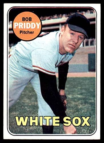 1969 Topps 248 Bob Priddy Chicago White Sox (Beyzbol Kartı) ESKİ + Beyaz Sox