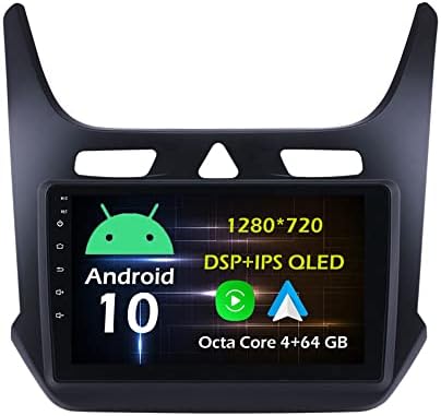 9 4+64GB Android 10 Dash Araba Stereo Radyo için Fit Chevy Chevrolet Cobalt 2011 12 13 14 15 16 17 18 GPS navigasyon