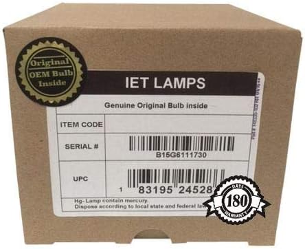 IET Lambaları-Orijinal Orijinal Yedek Ampul / lamba için OEM Konut ile Epson Pro G7100 Projektör (Güç Ushıo)
