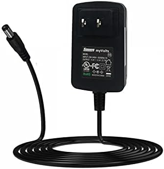 MyVolts 9V Güç Kaynağı Adaptörü ile Uyumlu/Sennheiser TR110 Kablosuz Kulaklık Vericisi için Yedek - ABD Plug