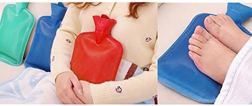 2 Adet 2000mL sıcak su torbası soğuk kauçuk Relax ısınma şişesi kalın ısı terapisi