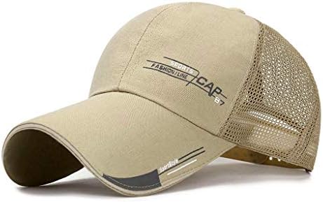 Unisex Açık Şapka Kadın Erkek Örgü beyzbol şapkası Ayarlanabilir Fit Kapaklar Kamyon Şoförü Kapakları Koşu için Açık
