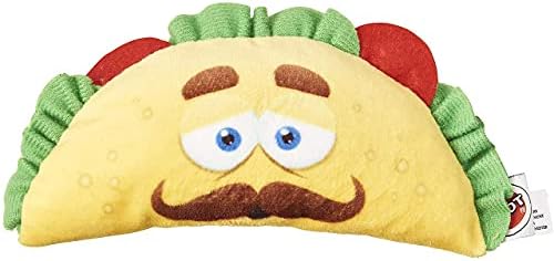 ZippyPaws Avokado Squeaker Oyuncak ve 6 Eğlenceli Gıda Taco Peluş Köpek Çiğnemek Paketi