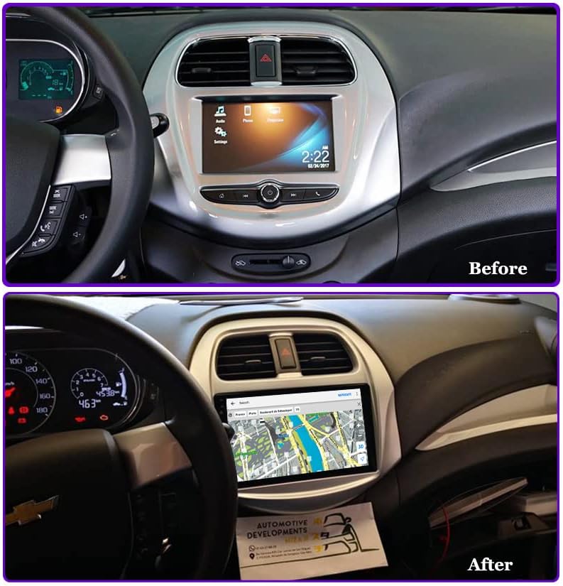 Bestycar 9araba android radyosu Stereo için Chevrolet Daewoo Matiz / Kıvılcım / Baıc / En İyi 2018-2019 Octa Çekirdek