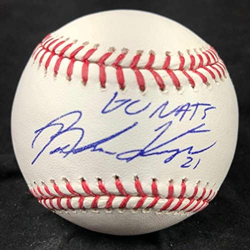 BRANDON KİNTZLER imzalı beyzbol PSA / DNA Washington Nationals imzalı-İmzalı Beyzbol Topları