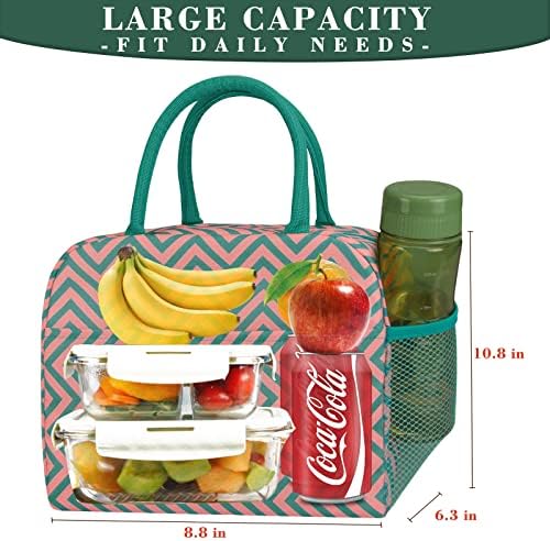KUBYA Öğle Yemeği Çantası Kadın Erkek Yalıtımlı Yeniden Kullanılabilir yemek kabı Yetişkin için yemek kutusu çantası