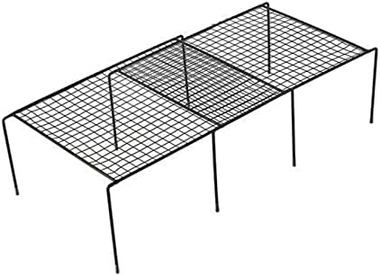 DFSYDS Rafları-Dolap Rafları İstiflenebilir Uzatılabilir Metal Mutfak Tezgahları Metal Raflar Geri Çekilebilir Depolama