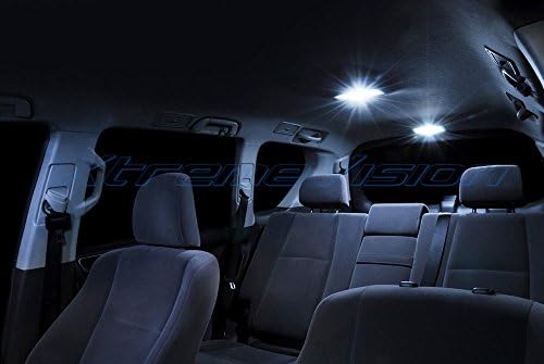 Xtremevısıon İç LED Lincoln Mark LT 2006-2008 için (6 Adet) soğuk Beyaz İç LED Kiti + Kurulum Aracı