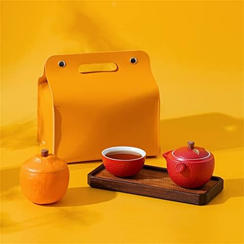 Çaydanlıklar Açık Kamp çay fincanları seramik demlik Taşınabilir Seramik Seyahat çay seti çay fincanları