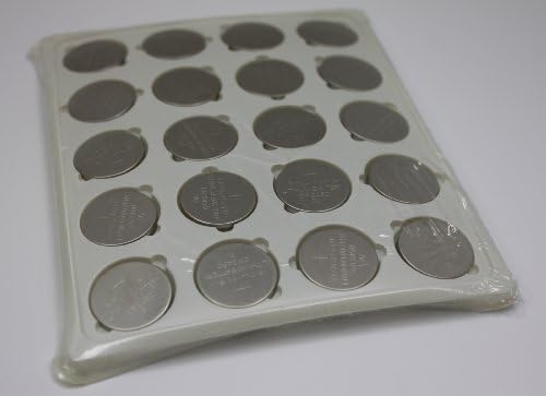 3V Lityum Düğme Pil CR2450, 20 Hücre