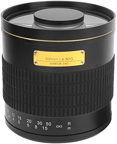 YYOYY 500mm F6. 3 Ultra Telefoto Ayna Lens-Manuel odak lensi-Uzun Mesafe Fotoğrafçılığı için-Canon EF Dağı SLR Fotoğraf