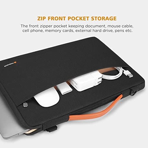 NİDOO 14 inç Laptop Kol çantası Dizüstü Omuz Çantası Koruyucu Taşıma Çantası için 15 Yüzey Dizüstü 3 4/14 Chromebook