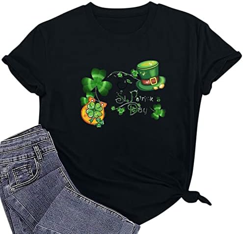 En iyi Kadın Yaz Sonbahar Yumuşak Rahat 2023 Giyim Moda Kısa Kollu Pamuklu Crewneck Rahat Üst T Shirt Kızlar için