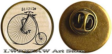 Bisiklet Broş, Hipster Tarzı Bisiklet Pin, Bisiklet Takı, Eski Bisiklet Pin, Antik Bisiklet Bisiklet Fotoğraf Resim