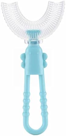 Bebek U Şekilli Silikon Diş Fırçası Çocuk Diş Fırçası U Şekilli Manuel U Şekilli Diş Fırçası Yumuşak Saç 2 ila 12